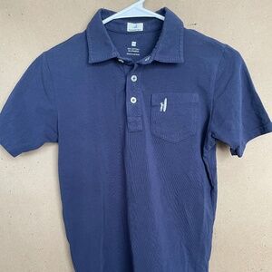 Johnnie-O “Hangin’ Out” Boys Polo Shirt – Navy | Size 10